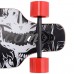 Costway 41''Maple Wood Deck Complete Skateboard Downhill Cruiser Longboard Wheels   